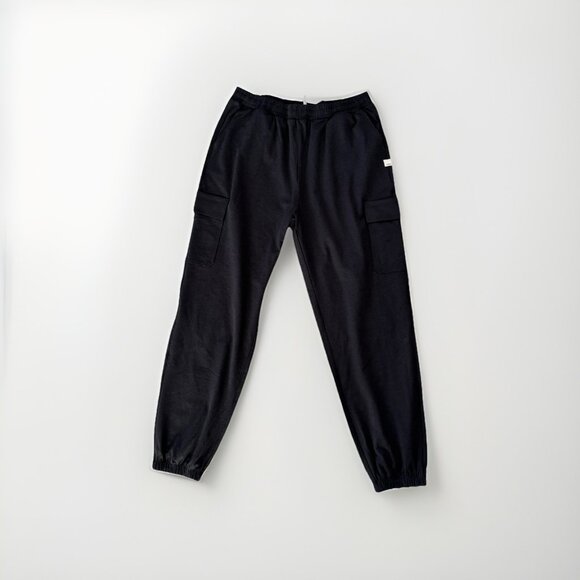 Vuori Jogger Pants Womens Medium Black Performance Drawstring Elastic Waist - Picture 1 of 8